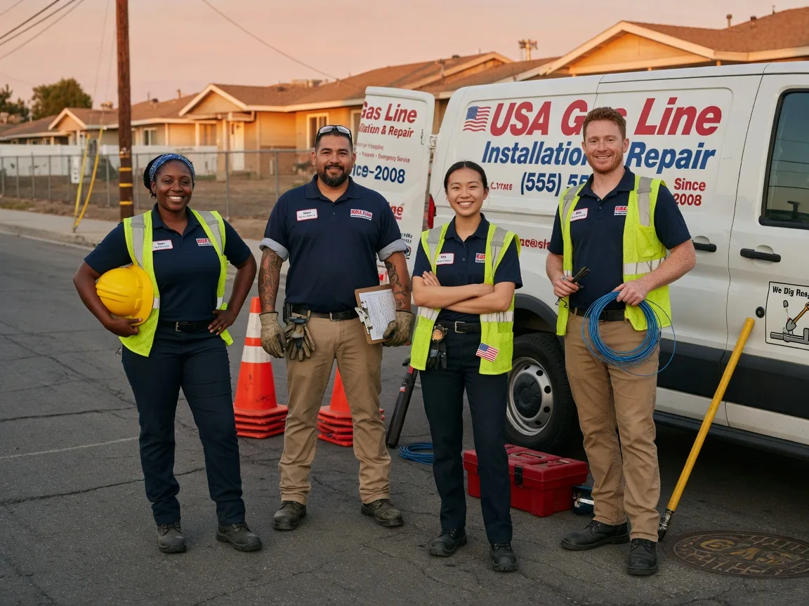 Gas Line Installation company in Frederick, PA